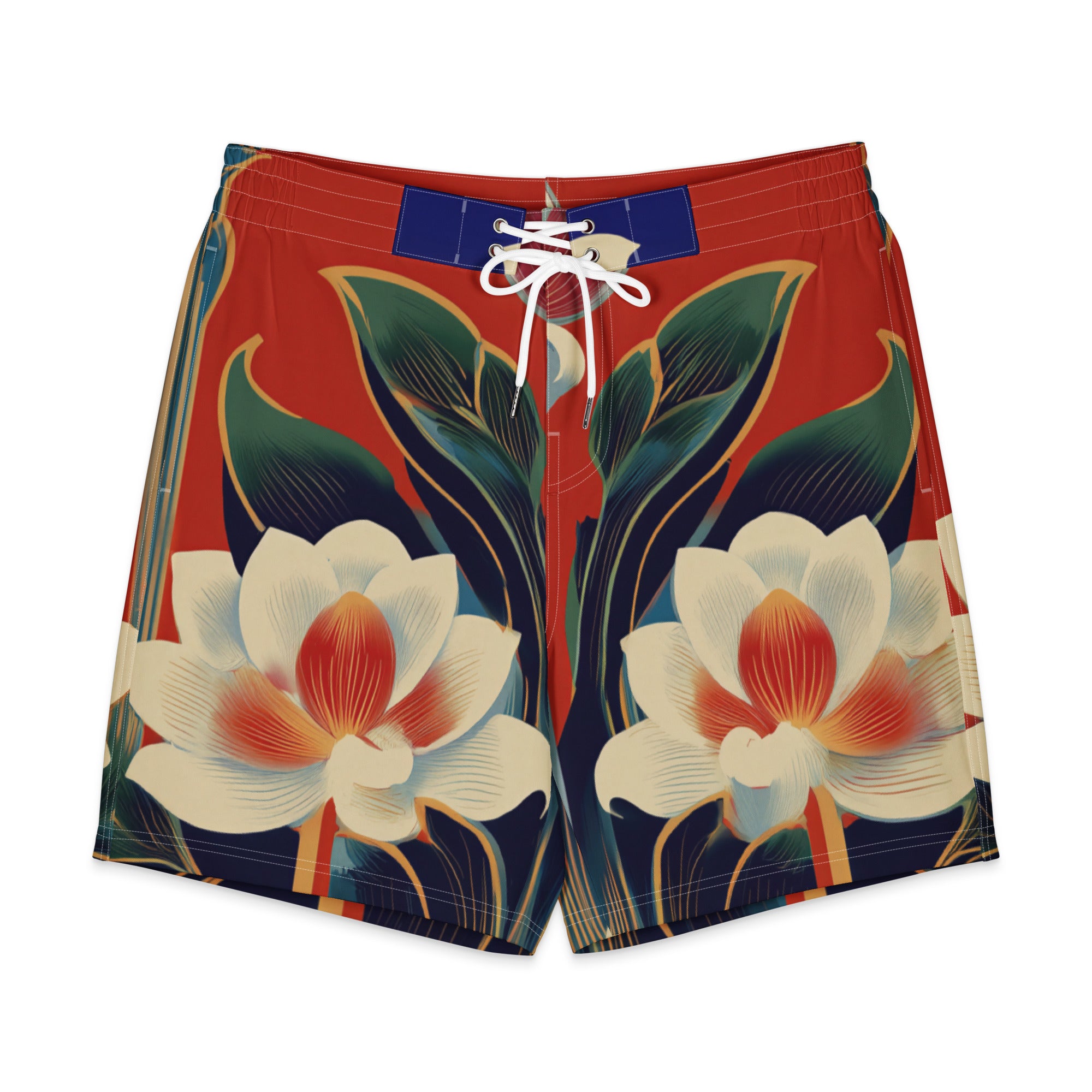 Lirio Blanco Board Shorts