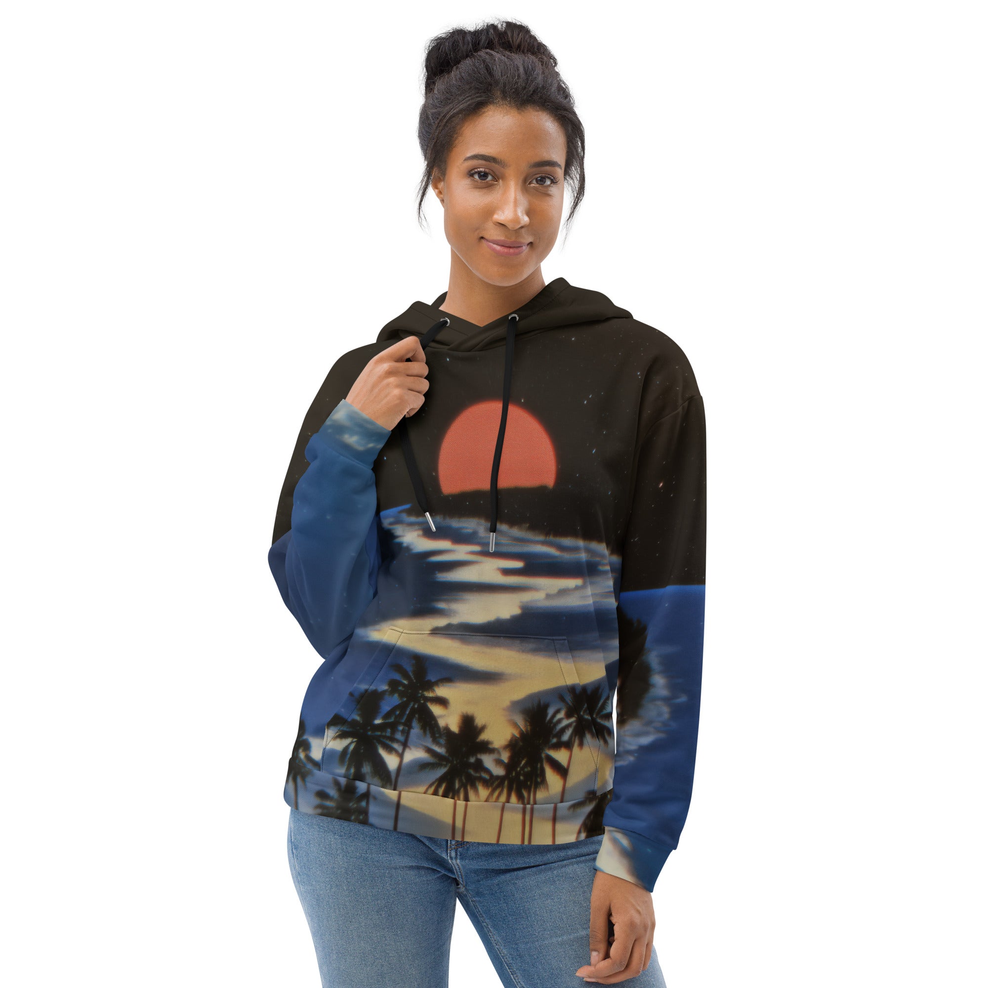 "Trippy Sunset" Unisex Hoodie