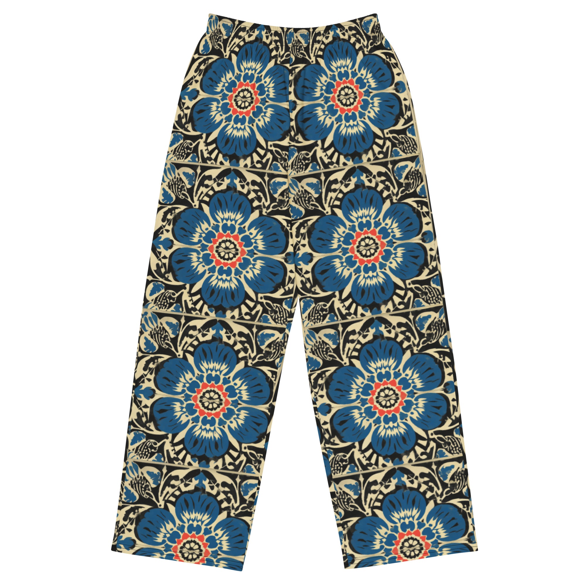 Flor de Homar unisex wide-leg pants