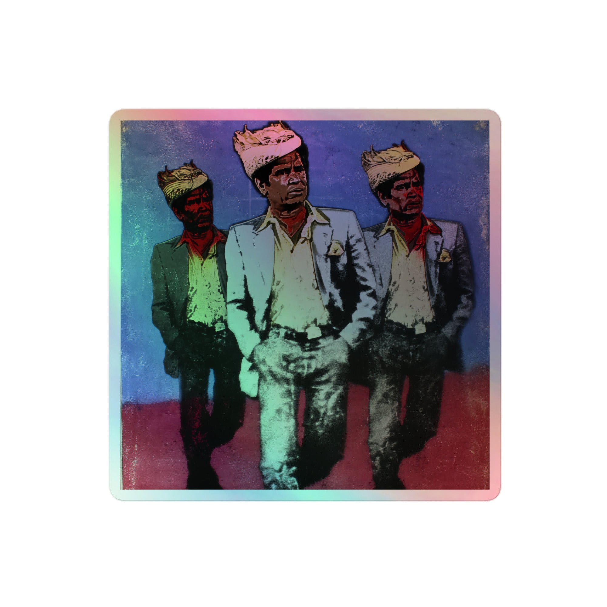Iga-2 Holographic Sticker (4x4)