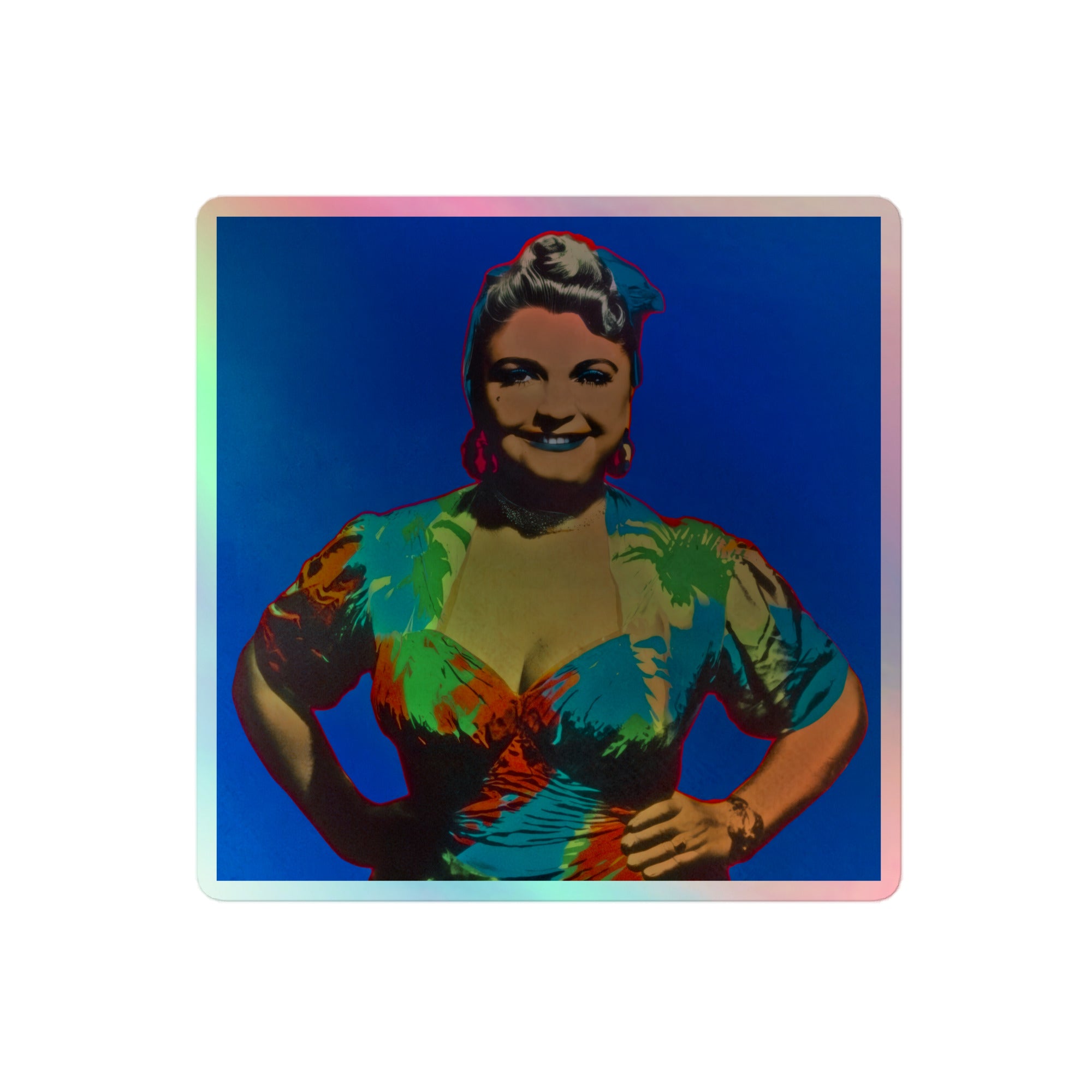 Myrta Holographic Sticker (4x4)