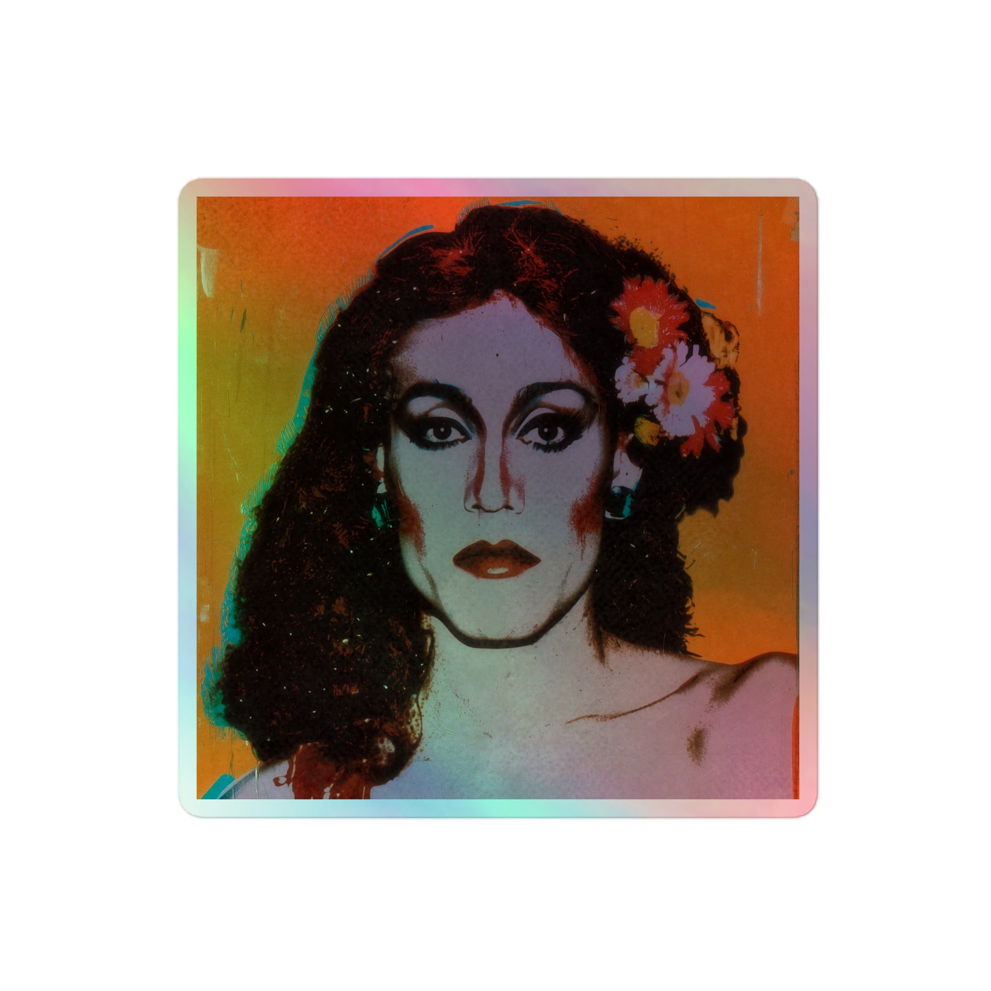 Panti Forevel Holographic Sticker (4x4)