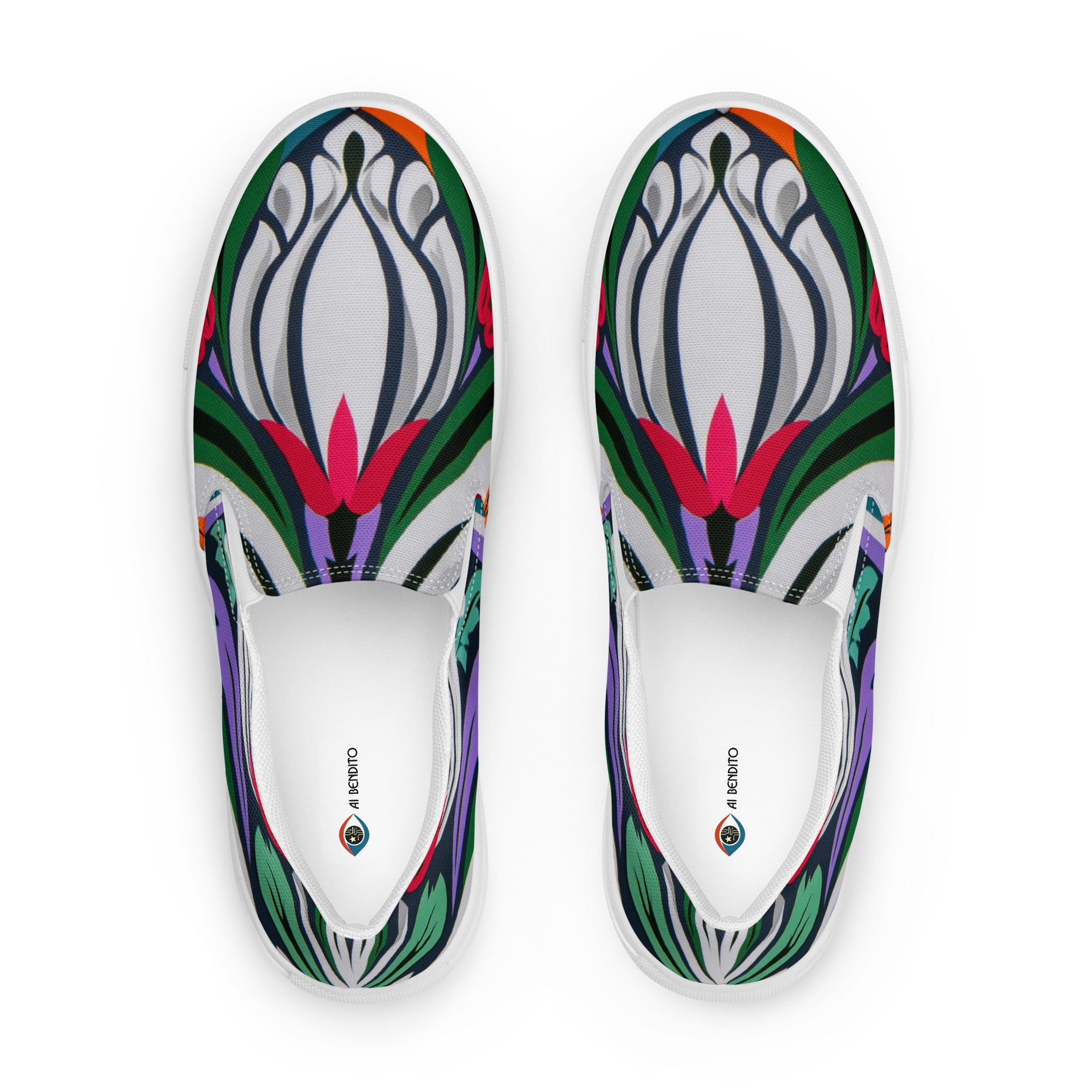 Alelí Men’s slip-on canvas shoes