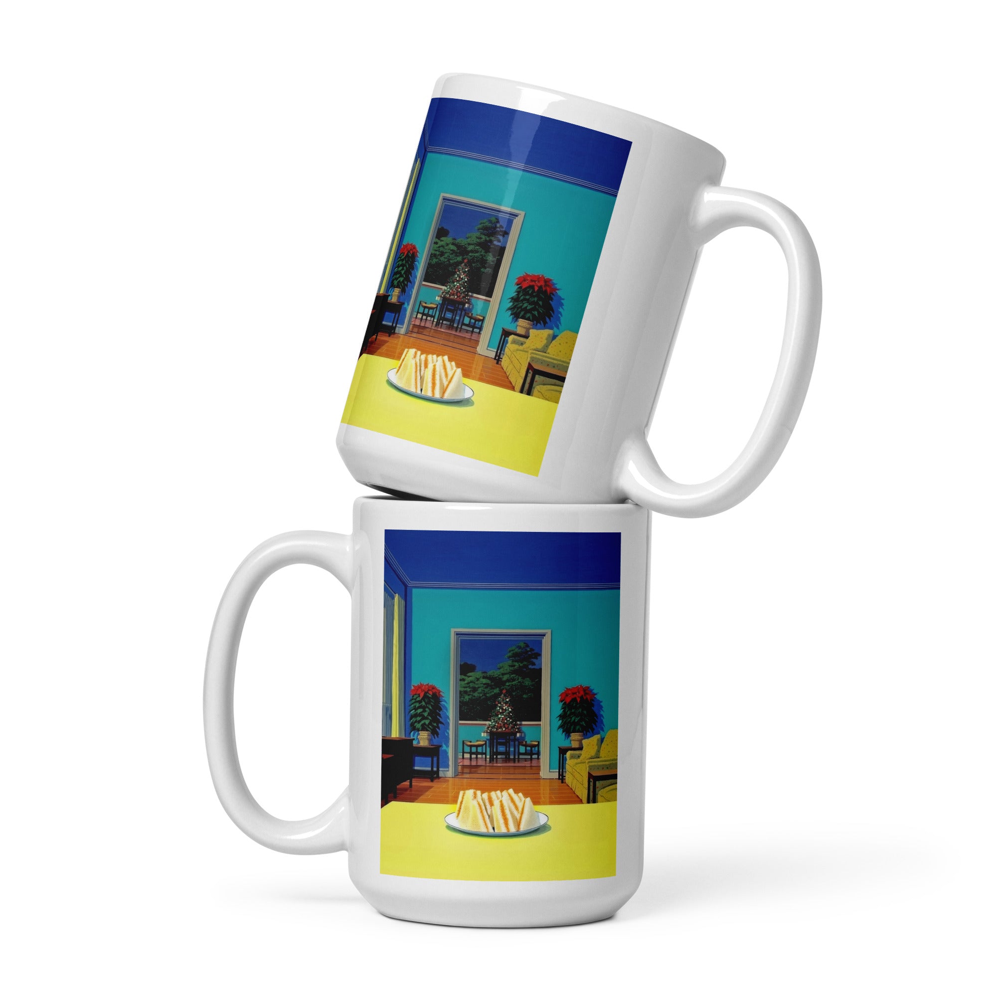 Sandwichitos White glossy mug